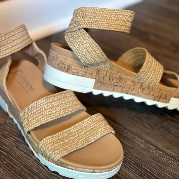 Low Heel open toe espadrilles - Picture 4 of 5